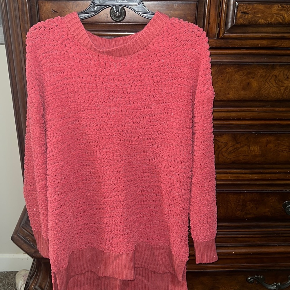Pink long sleeve shirt